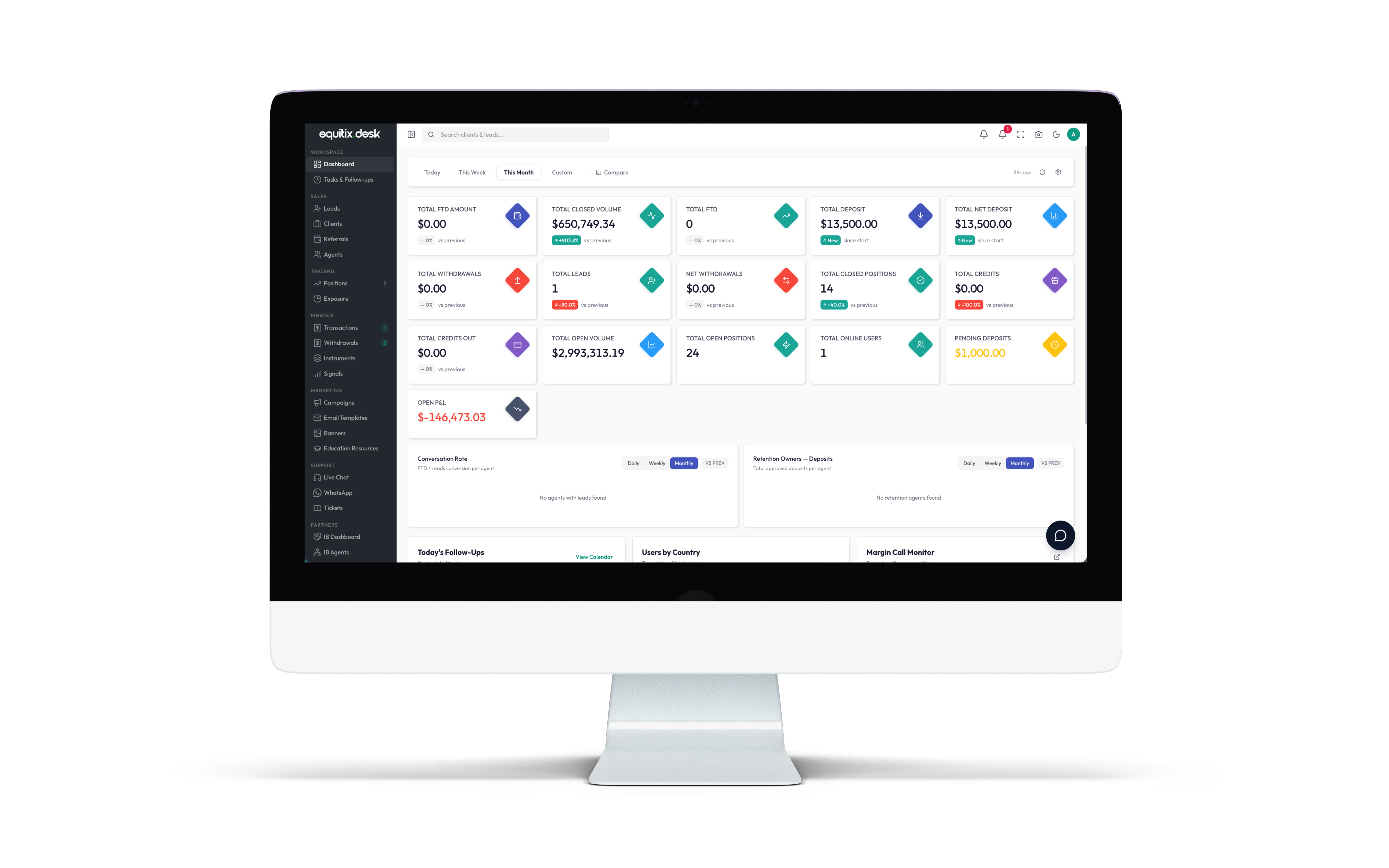 OMTech CRM & Back-Office